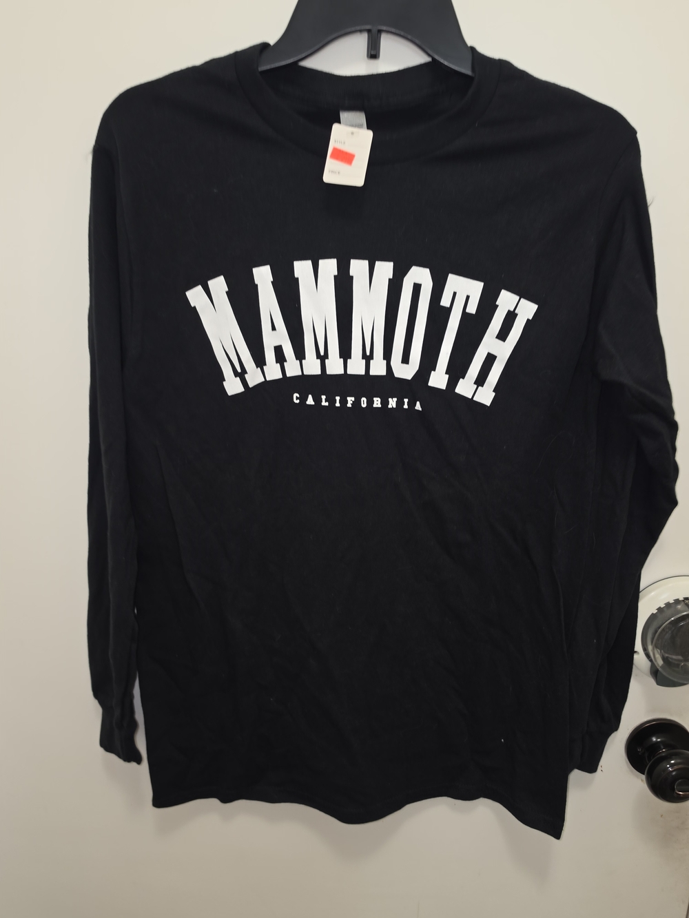 Mammoth California Long-Sleeve Tee - Black Size S